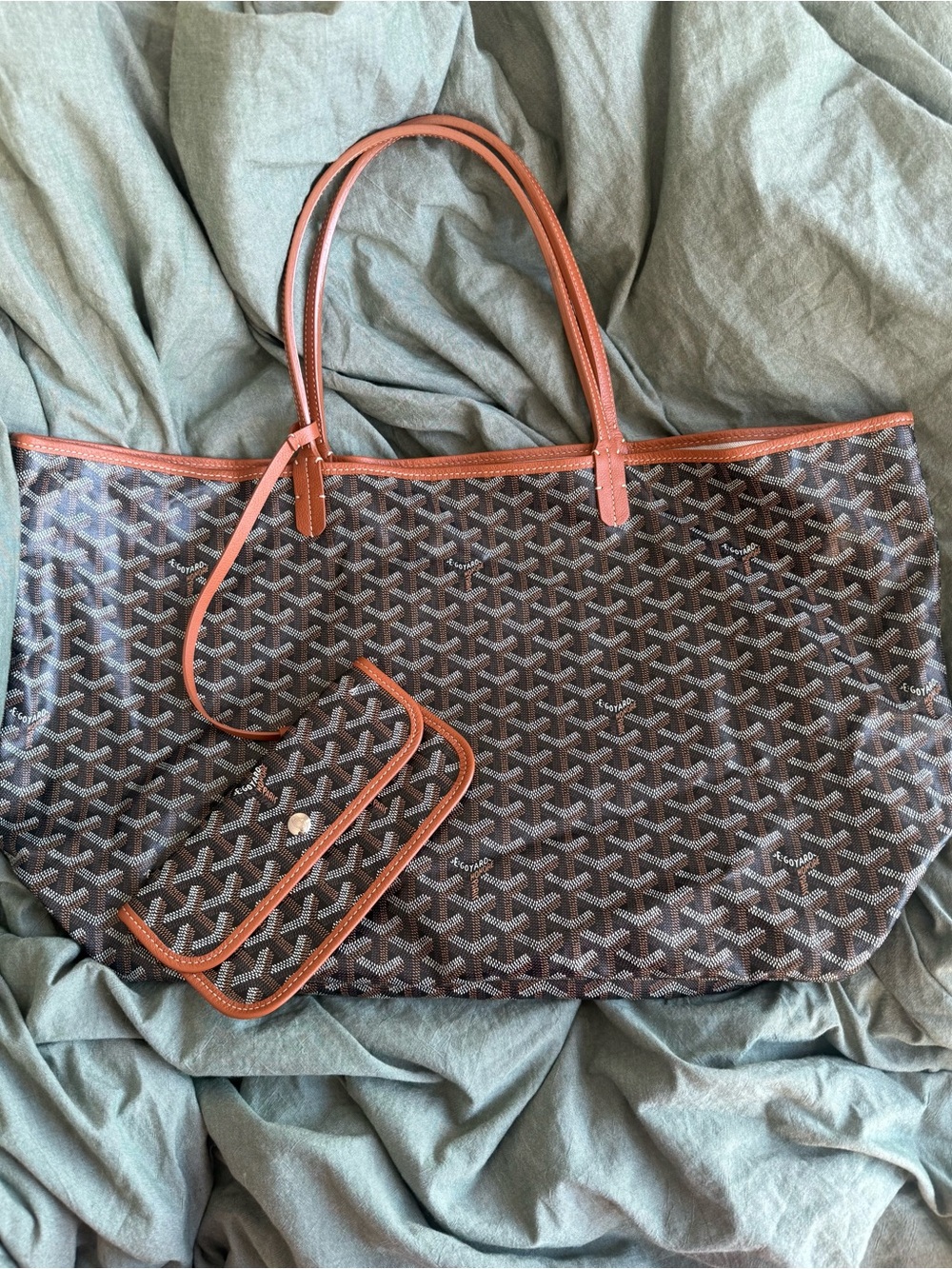 Goyard Saint Louis GM Black Gold (*price is firm*)